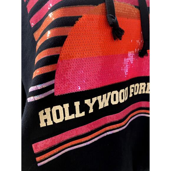 GUCCI Sweatshirt Hollywood Forever Hooded Sweater Oversized Hoodie Small - Picture 6 of 12